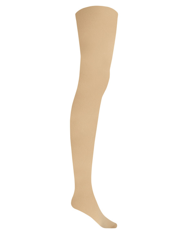 Collants loisirs lisses Couleur Beige - 1