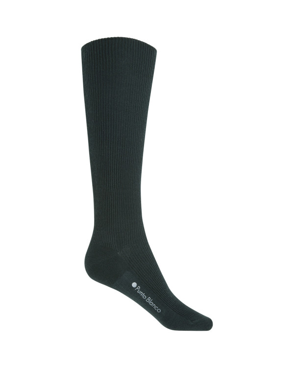 Ribbed hem socks Color Green - 1