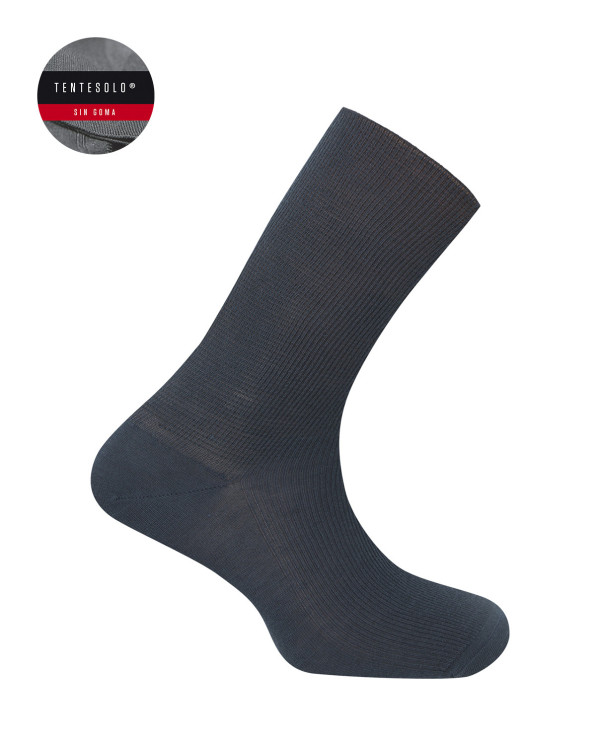 Ribbed wool socks - Tentesolo Color Navy - 1