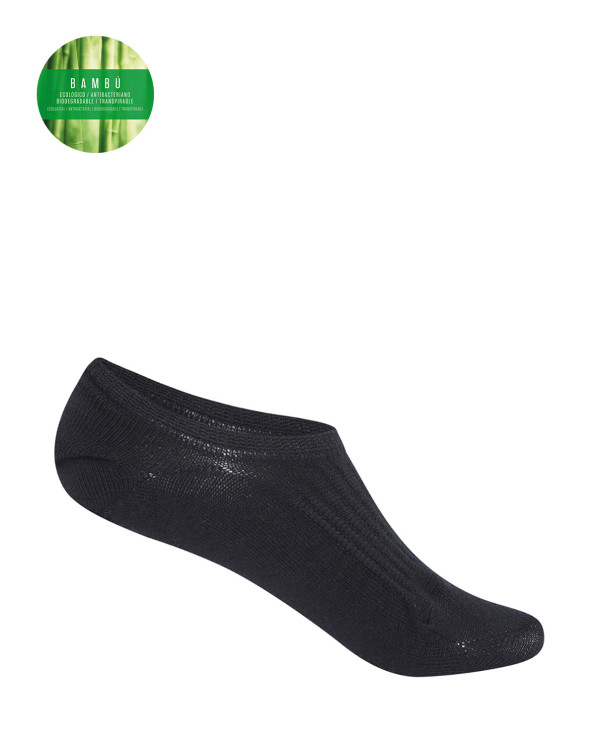 Invisible bamboo socks Color Navy - 1