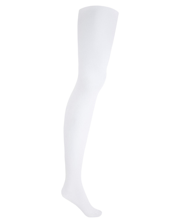 Smooth hem tights Color White - 1