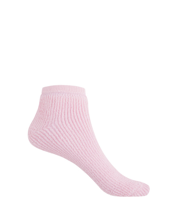 Chaussettes en acrylique avec boucle extérieure - Sweet Home Couleur Rose - 1