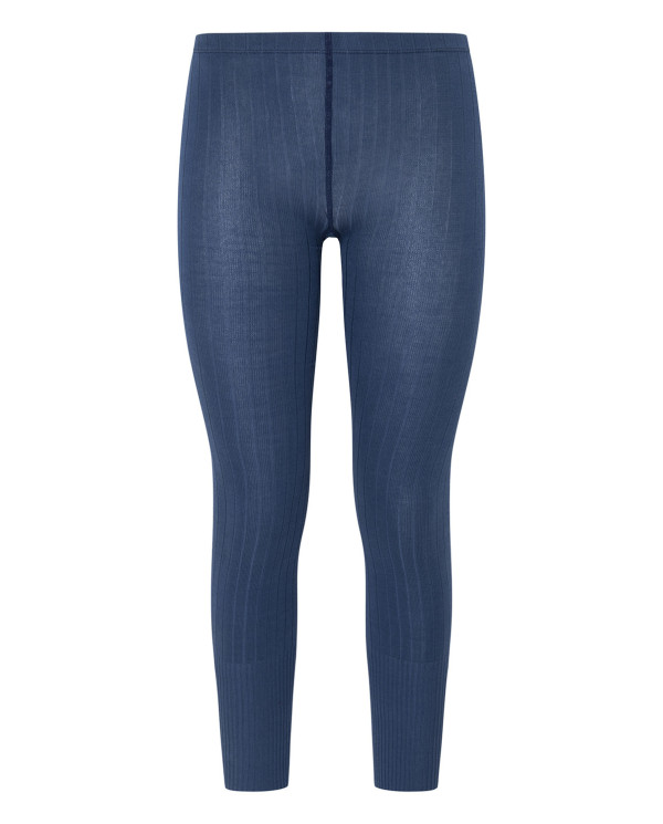 Ribbed leggings Color Blue - 1