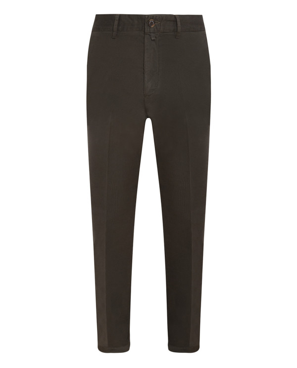 Pantalon long Carlo Couleur Marron - 1