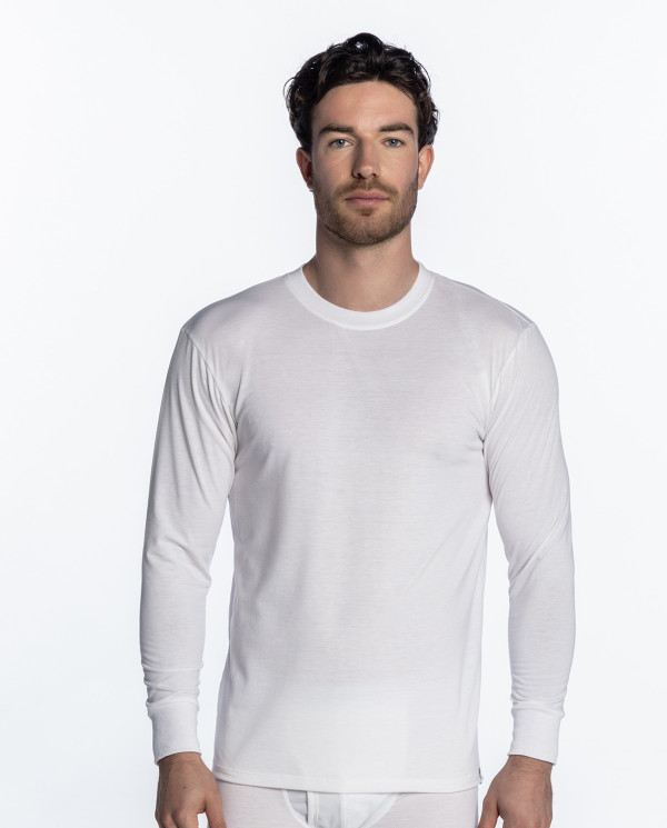 Alaska thermal long-sleeve t-shirt Color White - 1