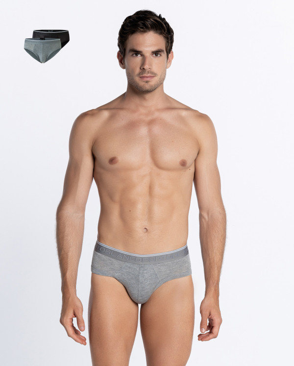 Pack of 2 Briefs, Bamboo Color Assorted - 1