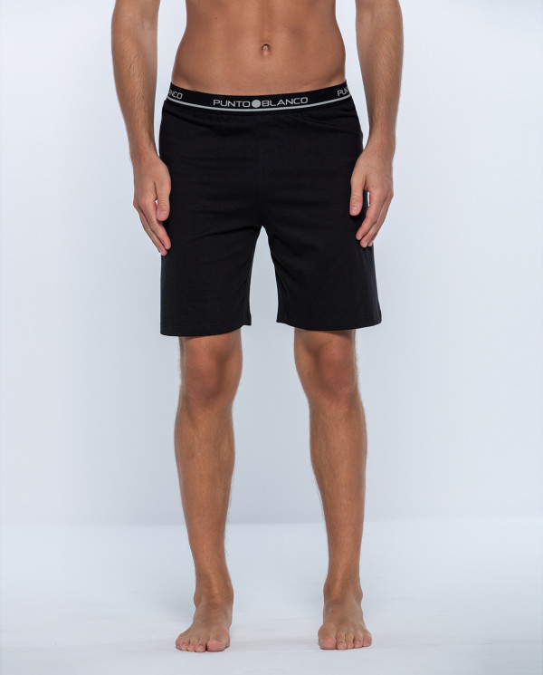 Short en ceinture visible, Basix Couleur Noir - 1