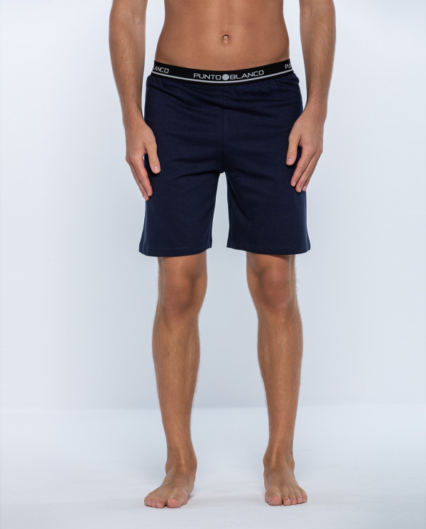 Visible rubber shorts, Basix Color Blue - 1