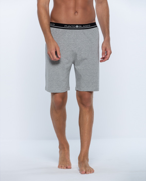 Visible rubber shorts, Basix Color Grey - 1