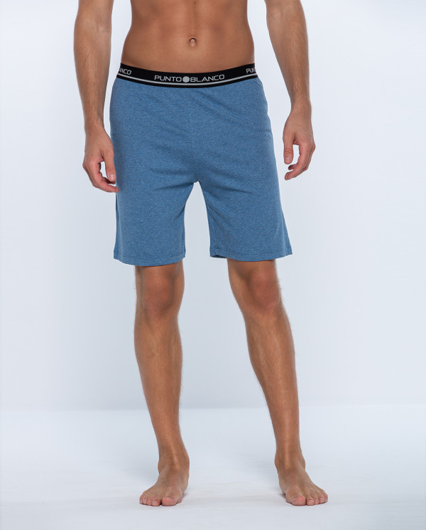 Visible rubber shorts, Basix Color Blue - 1