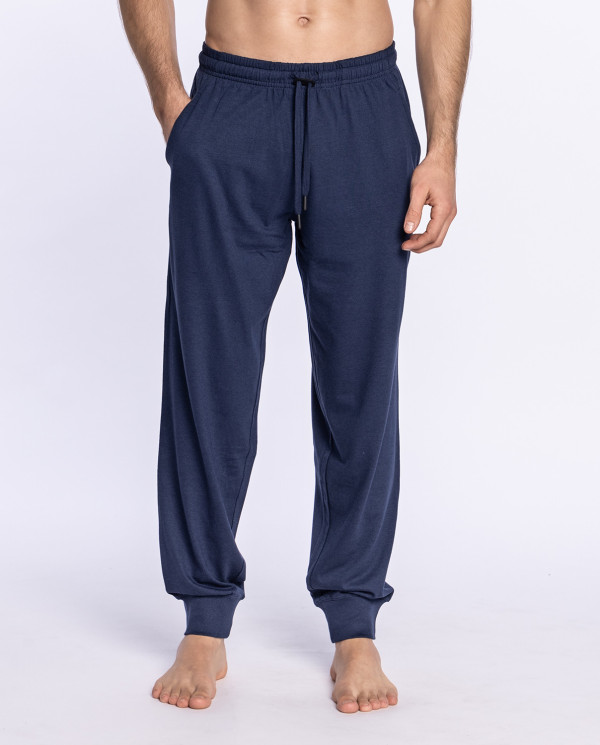 Pantalons longs, Loungewear Couleur Bleu marine - 1