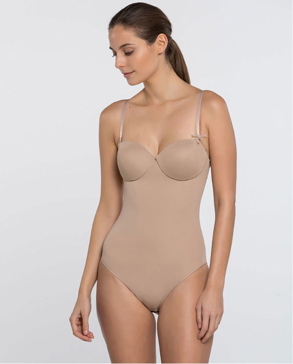 Caresse Body Brief Color Nude - 1