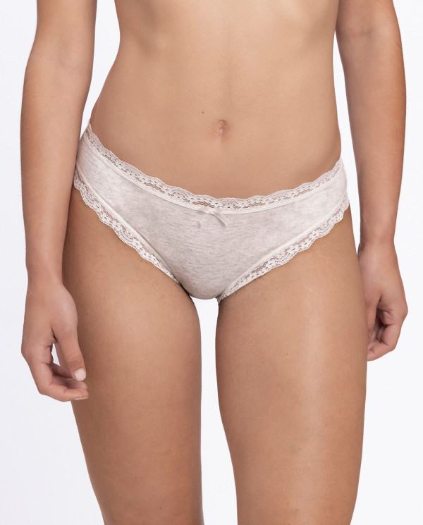 Slip Urban Lace Couleur Gris - 1