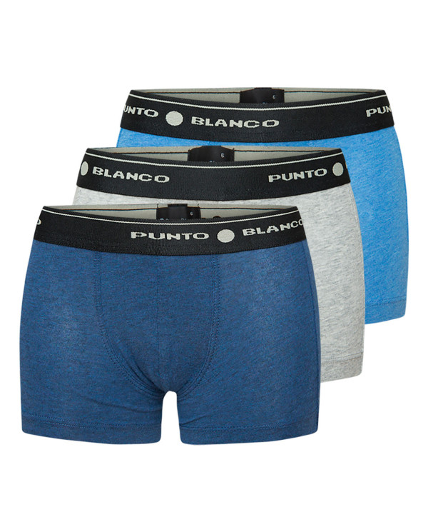 Basix 3 Pack Boxers Color Assorted - 1