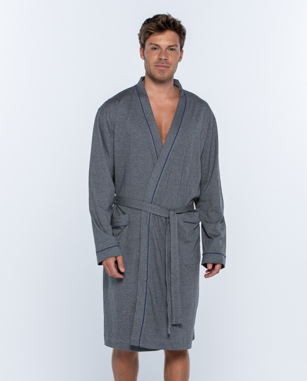 Robe de chambre « Basix » Couleur Gris - 1