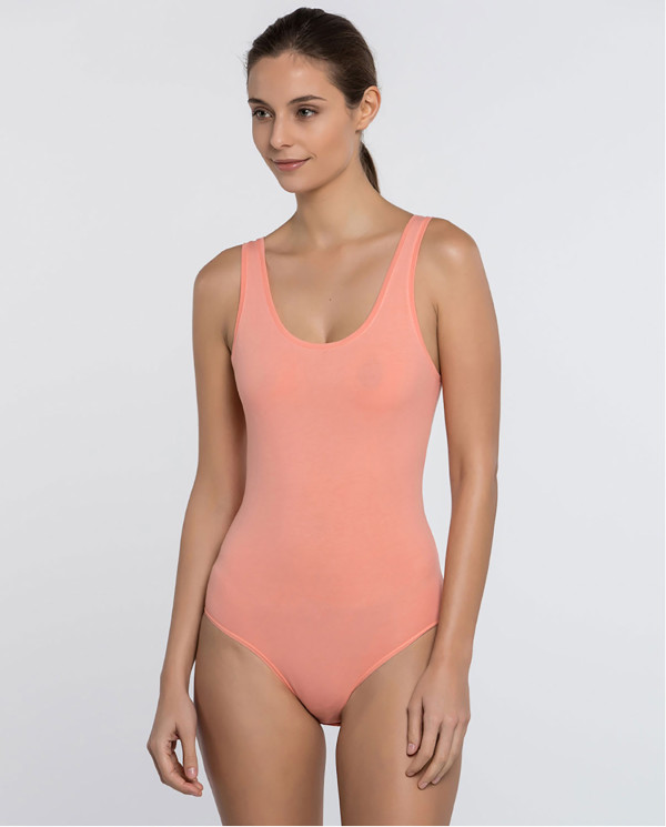 Body tirantes Basix Color SalmÓn - 1