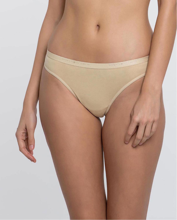 Basix Thong Color Beige - 1