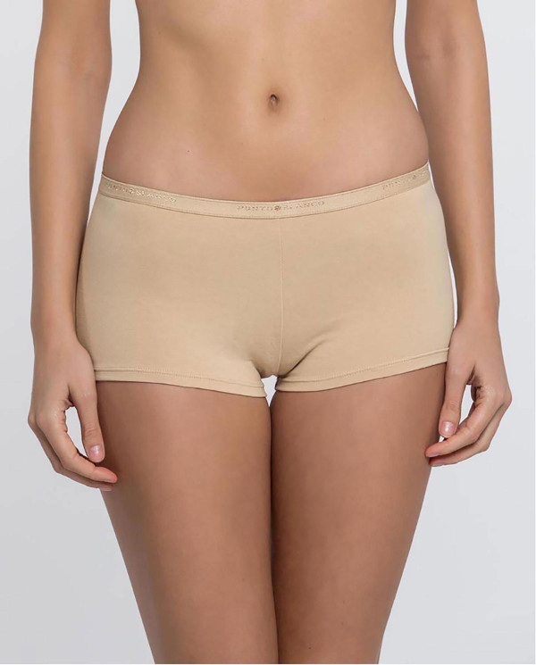 Culotte Basix Color Beige - 1