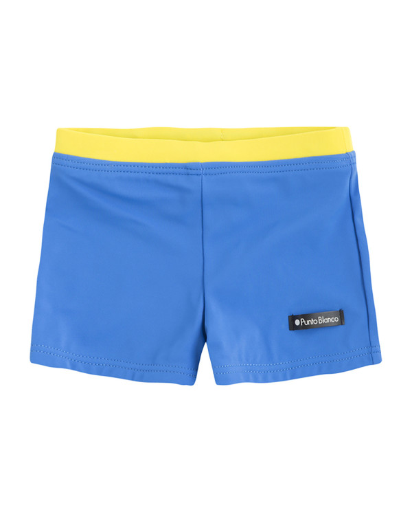 Basic Line Boxer Color Blue - 1