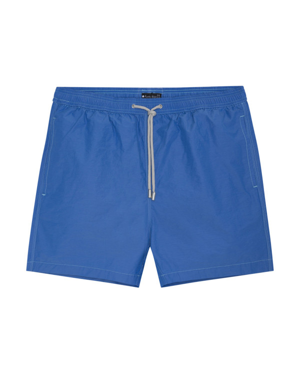 Short Liso, Basic Line Color Azul - 1