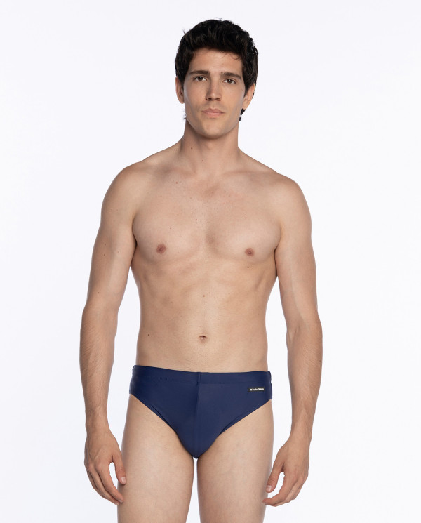 Slip de bain Basic Line Couleur Bleu marine - 1