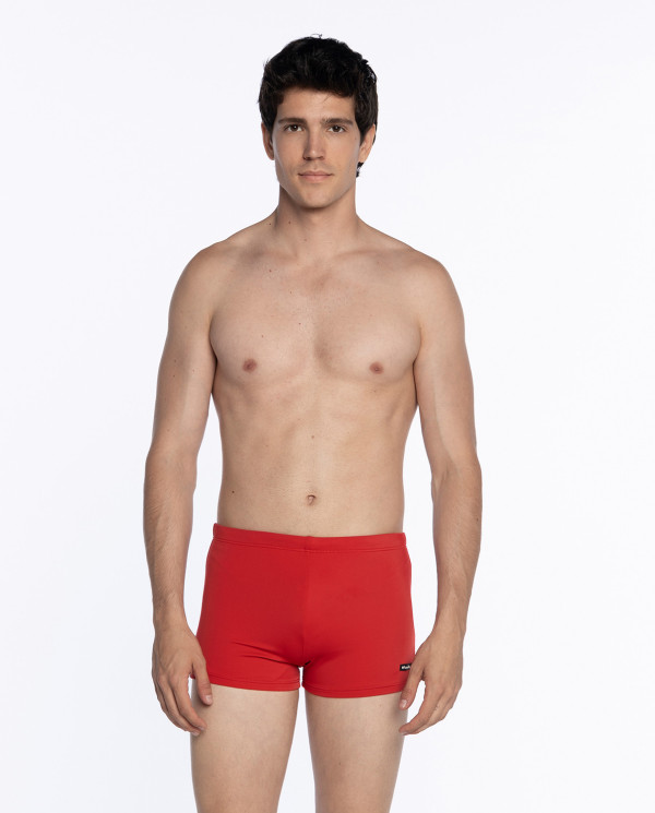 Boxer Basic Line Couleur Rouge - 1