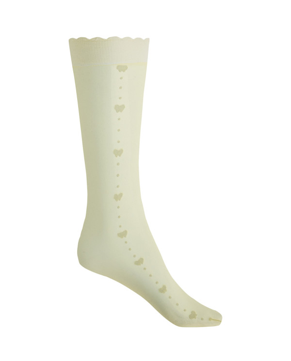 Ceramic polyamide stocking Color Ivory - 1