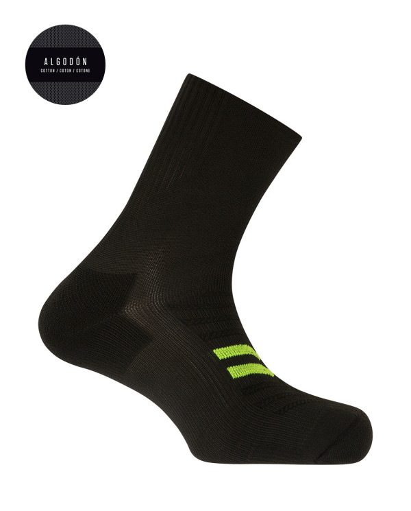 Chaussettes techniques - sport Couleur Noir - 1